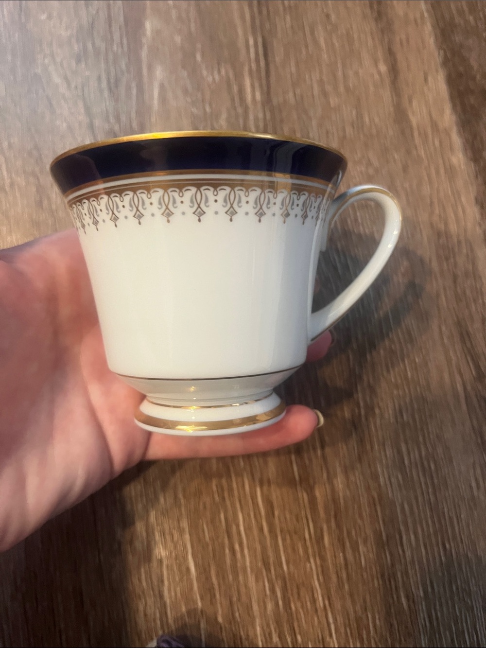 Vintage Noritake Grand Monarch White Porcelain Mug